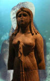 Statue of Isis Underwater Treasures Alexandria National Museum