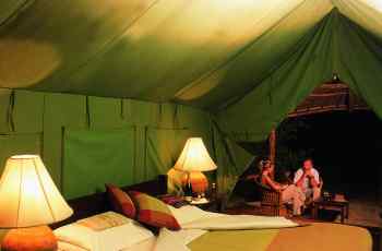 Luxury East African Tents at Tortilis Camp